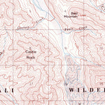 United States Geological Survey Mount Mckinley B-1, AK (1954, 63360-Scale) digital map