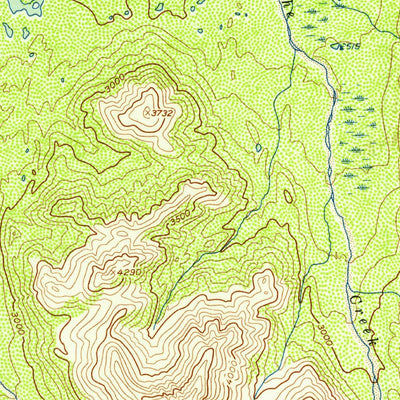 United States Geological Survey Mount Mckinley B-2, AK (1952, 63360-Scale) digital map