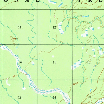 United States Geological Survey Mount Mckinley B-5, AK (1953, 63360-Scale) digital map