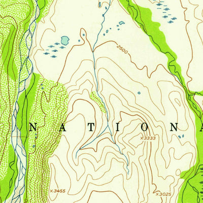 United States Geological Survey Mount Mckinley C-1, AK (1952, 63360-Scale) digital map