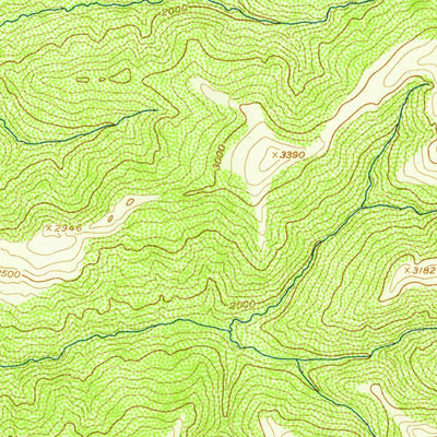 United States Geological Survey Mount Mckinley C-2, AK (1952, 63360-Scale) digital map