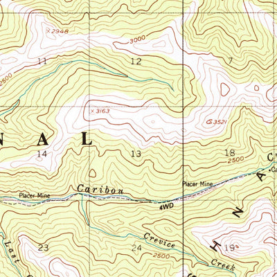 United States Geological Survey Mount Mckinley C-2, AK (1954, 63360-Scale) digital map