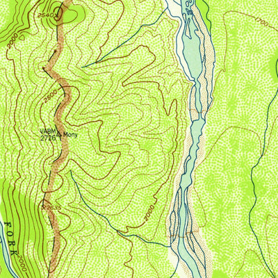 United States Geological Survey Mount Mckinley D-1, AK (1951, 63360-Scale) digital map