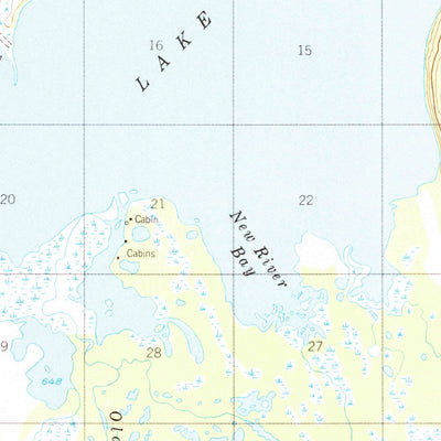 United States Geological Survey Mount Mckinley D-5, AK (1953, 63360-Scale) digital map