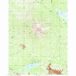 United States Geological Survey Mount Mcloughlin, OR (1988, 24000-Scale) digital map