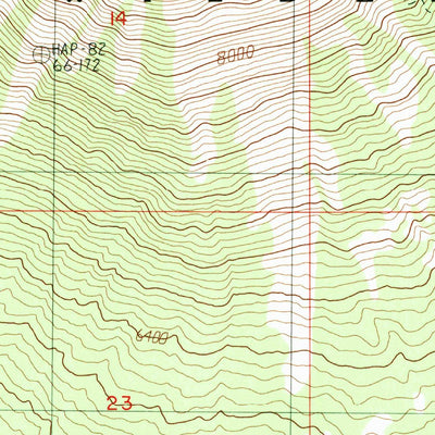 United States Geological Survey Mount Mcloughlin, OR (1988, 24000-Scale) digital map