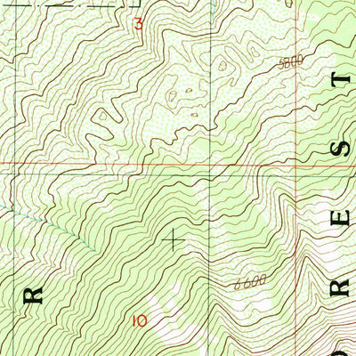 United States Geological Survey Mount Mcloughlin, OR (1988, 24000-Scale) digital map