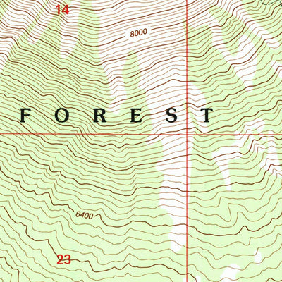 United States Geological Survey Mount Mcloughlin, OR (1998, 24000-Scale) digital map