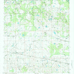 United States Geological Survey Mount Meigs, AL (1987, 24000-Scale) digital map