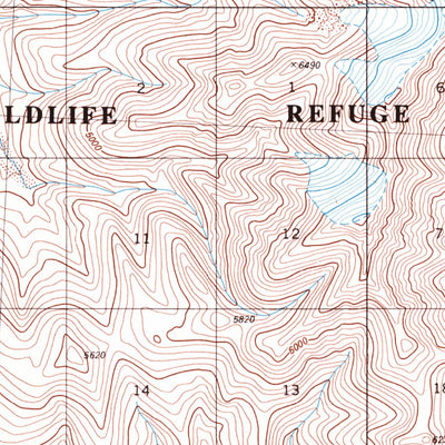 United States Geological Survey Mount Michelson A-1, AK (1983, 63360-Scale) digital map