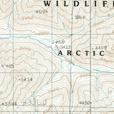 United States Geological Survey Mount Michelson A-3, AK (1983, 63360-Scale) digital map