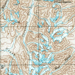 United States Geological Survey Mount Michelson, AK (1956, 250000-Scale) digital map