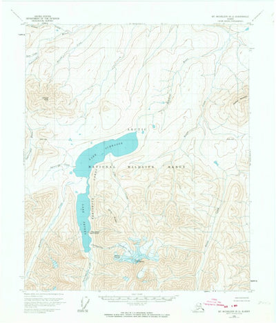 United States Geological Survey Mount Michelson B-2, AK (1956, 63360-Scale) digital map