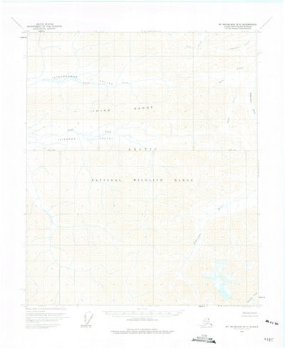 United States Geological Survey Mount Michelson B-3, AK (1956, 63360-Scale) digital map