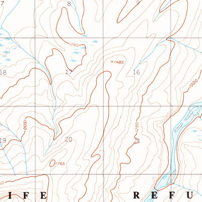 United States Geological Survey Mount Michelson C-1, AK (1955, 63360-Scale) digital map