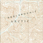 United States Geological Survey Mount Michelson C-2, AK (1955, 63360-Scale) digital map
