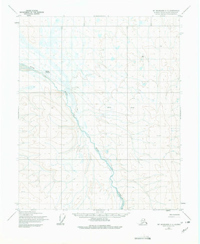United States Geological Survey Mount Michelson C-5, AK (1973, 63360-Scale) digital map