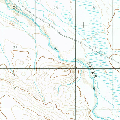 United States Geological Survey Mount Michelson C-5, AK (1973, 63360-Scale) digital map