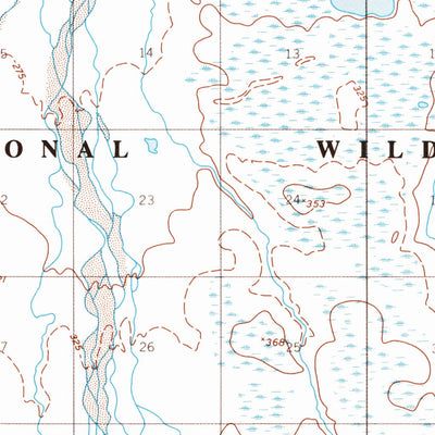 United States Geological Survey Mount Michelson D-1, AK (1955, 63360-Scale) digital map