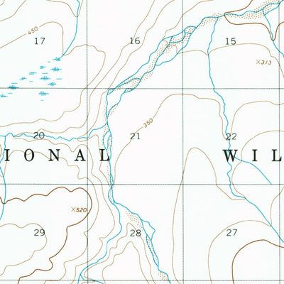 United States Geological Survey Mount Michelson D-2, AK (1955, 63360-Scale) digital map