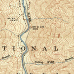 United States Geological Survey Mount Mitchell, NC (1947, 24000-Scale) digital map