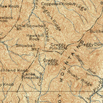 United States Geological Survey Mount Mitchell, NC-TN (1902, 125000-Scale) digital map