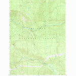 United States Geological Survey Mount Mitchell, OR (1985, 24000-Scale) digital map