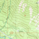 United States Geological Survey Mount Mitchell, OR (1985, 24000-Scale) digital map