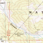 United States Geological Survey Mount Montgomery, NV (1987, 24000-Scale) digital map