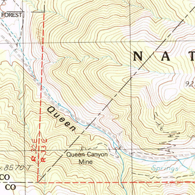 United States Geological Survey Mount Montgomery, NV (1987, 24000-Scale) digital map