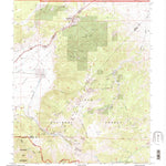 United States Geological Survey Mount Montgomery, NV (1994, 24000-Scale) digital map