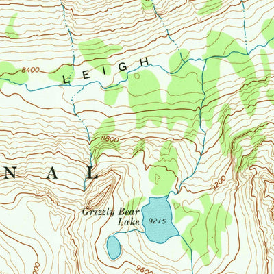 United States Geological Survey Mount Moran, WY (1968, 24000-Scale) digital map
