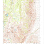 United States Geological Survey Mount Morgan, CA (1982, 24000-Scale) digital map