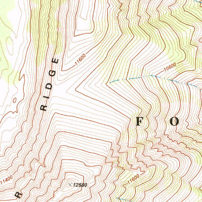 United States Geological Survey Mount Morgan, CA (1982, 24000-Scale) digital map