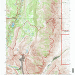 United States Geological Survey Mount Morgan, CA (1994, 24000-Scale) digital map