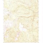 United States Geological Survey Mount Moriah, NV (1986, 24000-Scale) digital map