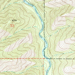 United States Geological Survey Mount Moriah, OR (1965, 24000-Scale) digital map
