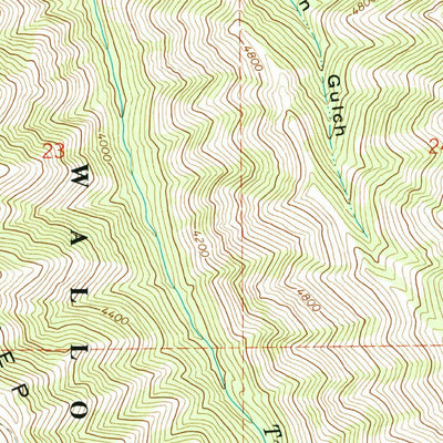 United States Geological Survey Mount Moriah, OR (1993, 24000-Scale) digital map