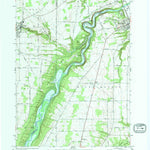 United States Geological Survey Mount Morris, NY (1972, 24000-Scale) digital map