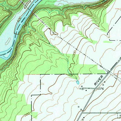 United States Geological Survey Mount Morris, NY (1972, 24000-Scale) digital map