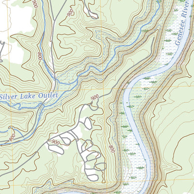 United States Geological Survey Mount Morris, NY (2023, 24000-Scale) digital map