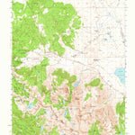 United States Geological Survey Mount Morrison, CA (1953, 62500-Scale) digital map
