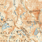 United States Geological Survey Mount Morrison, CA-NV (1914, 125000-Scale) digital map