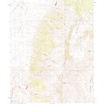 United States Geological Survey Mount Moses, NV (1990, 24000-Scale) digital map