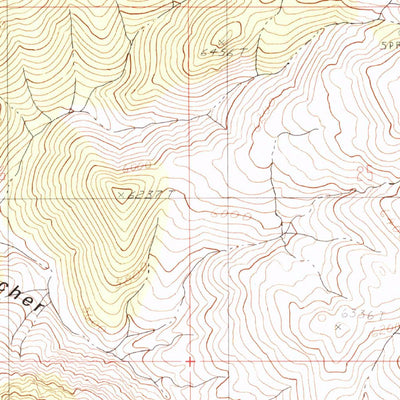 United States Geological Survey Mount Moses, NV (1990, 24000-Scale) digital map