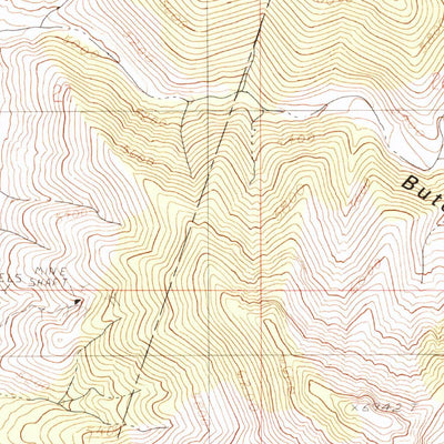 United States Geological Survey Mount Moses, NV (1990, 24000-Scale) digital map