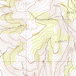 United States Geological Survey Mount Moses SE, NV (1990, 24000-Scale) digital map