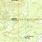 United States Geological Survey Mount Nebo, NM (1985, 24000-Scale) digital map