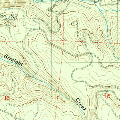 United States Geological Survey Mount Nebo, OR (1988, 24000-Scale) digital map