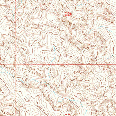 United States Geological Survey Mount Nutt, AZ (1967, 24000-Scale) digital map